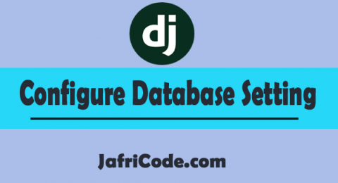 Django Configure database setting copy