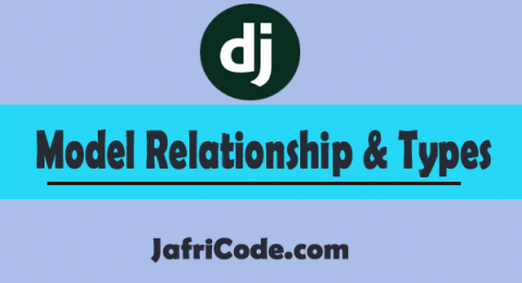 Django Model relationship and its types copy