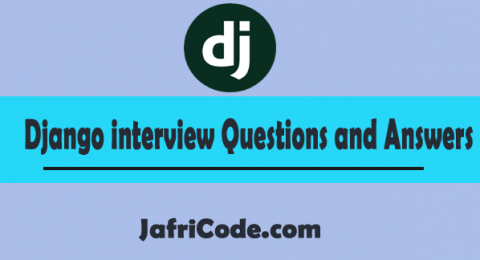 Django interview Questions and Answers copy