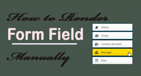 Render Form Field Manually copy